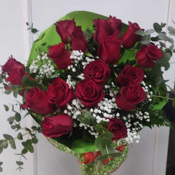 Ramo 18 rosas rojas